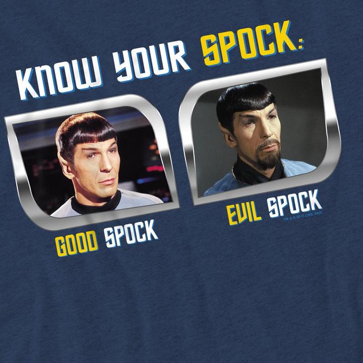 Actual product image Unisex Adult Know Your Spock T-Shirt (L)