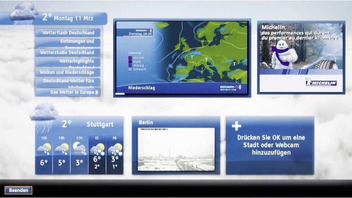 Produktbild Telefunken D55U446A 139 cm 55 Zoll EEK A+ (A+ D) DVB-T2, DV (55", LCD, UHD)