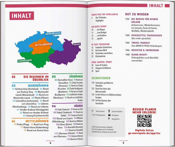 Nährwerte und Zutaten Reiseführer Tschechien (Deutsch, Kilian Kirchgessner, 2023)