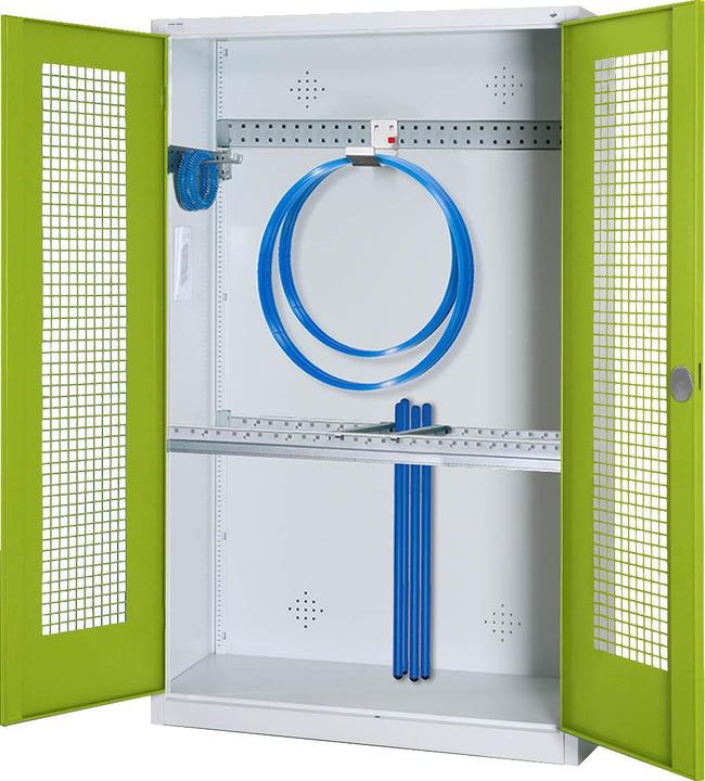 Image du produit C+P Armoire modulaire pour équipements sportifs avec équipement de base (hxlxp : 195x120x50 cm, avec