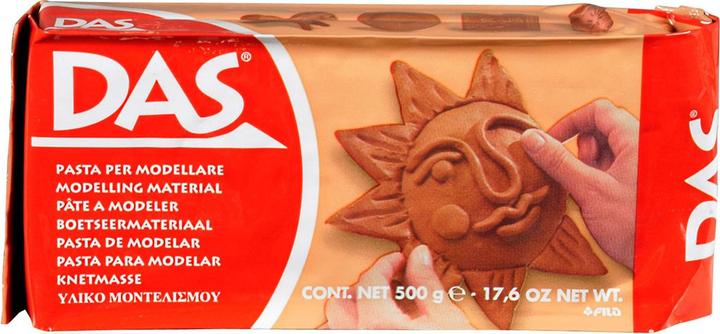 Actual product image Das Modelling clay terracotta