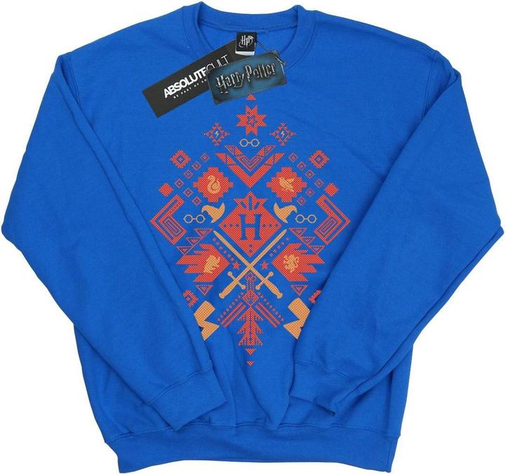 Produktbild Christmas Fair Isle Sweatshirt Mädchen (140, 146)