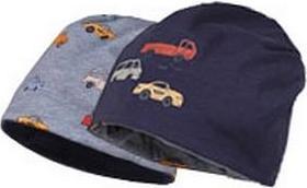 Produktbild Maximo Mütze Beanie reversible Cars Gr. 47 - 49 (47 - 49)