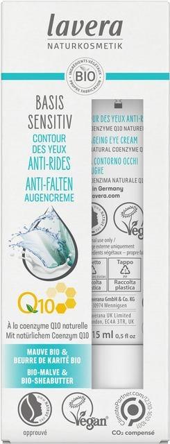 Actual product image Lavera Q10 basis sensitiv (Crème, 15 ml, Day + Night)