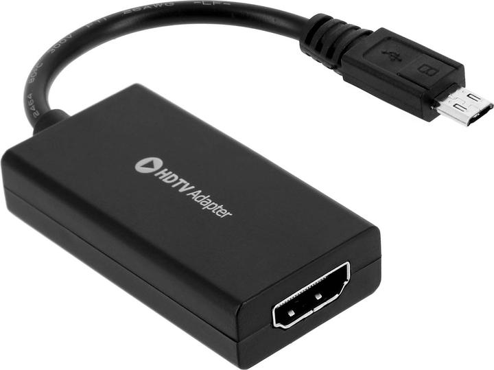 Produktbild Avizar MHL Nokia Adapter Micro-USB auf HDMI (0.15 m, HDMI)