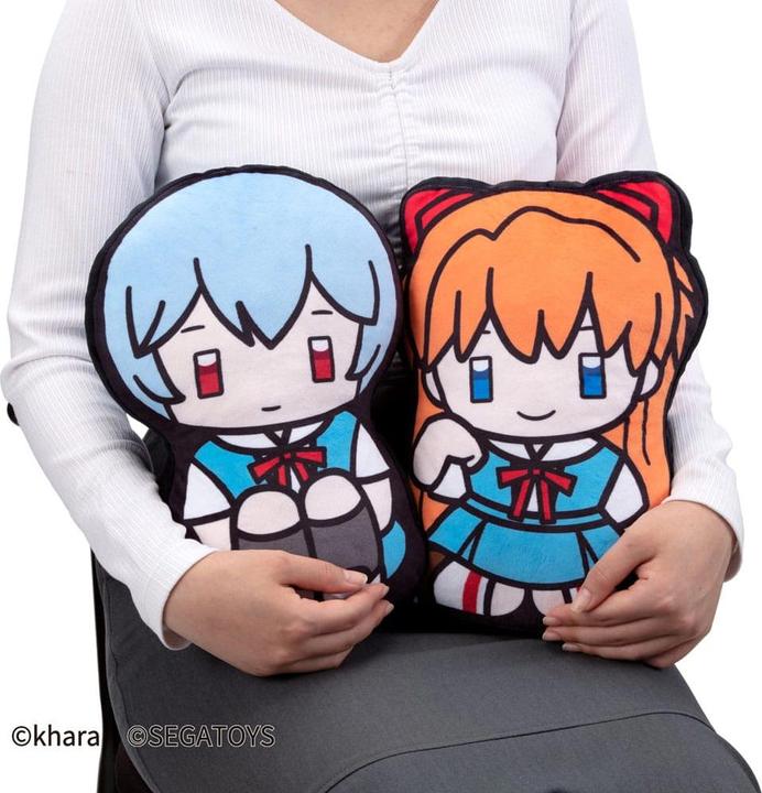Actual product image Sega Neon Genesis Evangelion peluche 2D Asuka Langley Soryu 32 cm (32 cm)