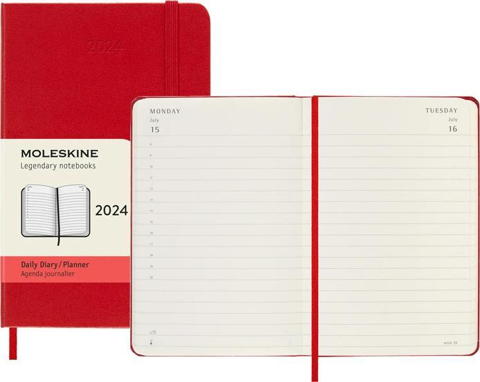 Actual product image Moleskine Daily (9 x 14 cm, Hardcover, English)
