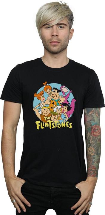 Image du produit The Flintstones - T-shirt GROUP CIRCLE - Homme (4XL)