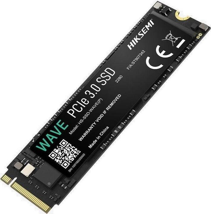 Actual product image Hiksemi Dysk SSD WAVE (P) M.2 PCIe NVMe Gen3x4 2280 (2280/1800 MB/s) 3D NAND (256 GB, M.2 2280)