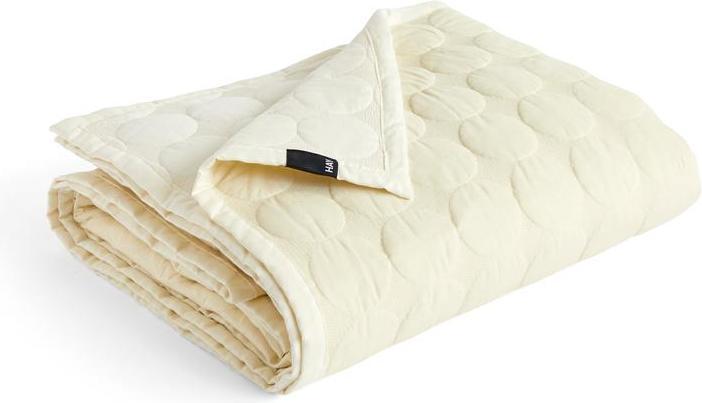 Actual product image HAY Mega Dot Bedspread W260 x L260 - Ivory (Duvet cover, 260 x 260 cm)