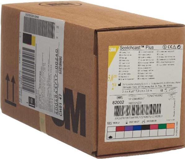Immagine prodotto 3M Scotchcast Plus 5cmx3.65m bianco, 10 pezzi
