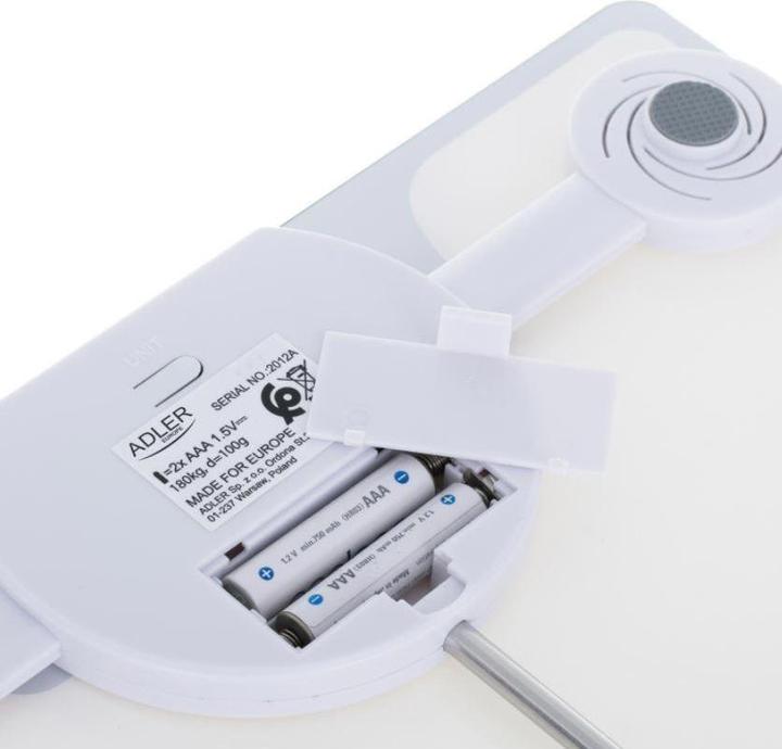 Produktbild Adler Bathroom scales AD 8174w (180 kg)