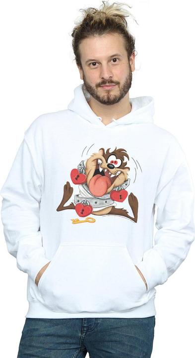 Immagine prodotto Looney Tunes Taz Valentine's Day Madly In Love Felpa con Cappuccio Uomo (XXL)