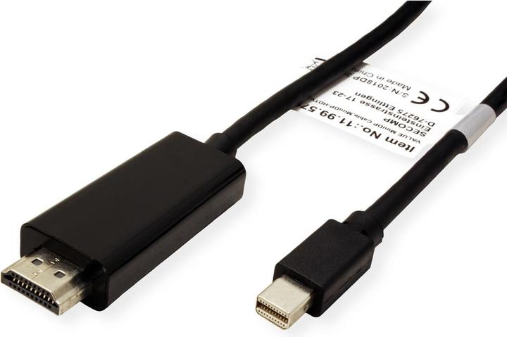 Actual product image Value Mini DisplayPort — HDMI (Typ A) (2 m, DisplayPort)
