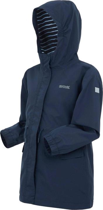 Actual product image Regatta Childrens/Kids Ballina Stripe Waterproof Jacket (140)