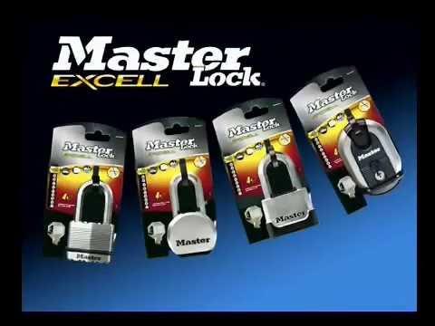 Image du produit Master Lock Cadenas en caoutchouc MasterLock EXCELL 48 mm - BOR