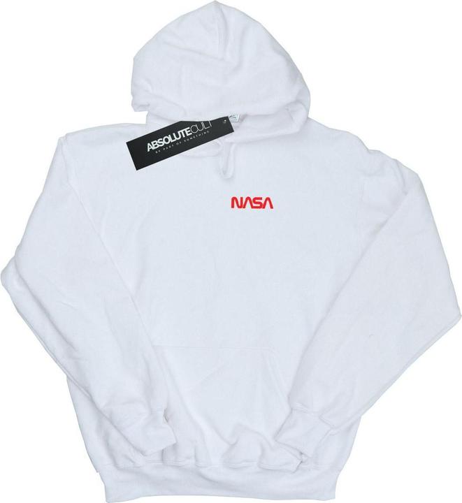 Nasa Modern Logo Chest Kapuzenpullover (M)