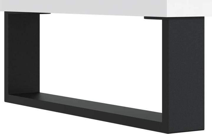 Actual product image VidaXL Plattenschrank Weiss 84,5x38x89 cm Holzwerkstoff, Farbe (84.5 x 38 x 89 cm)