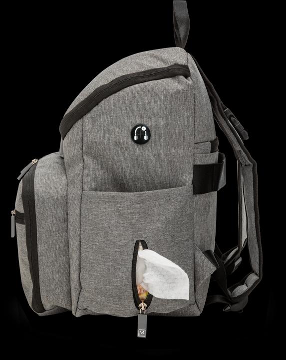 Image du produit Nuvita MOOVO Sac à dos à langer Melange Black