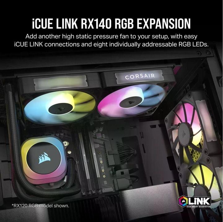 Produktbild Corsair iCUE LINK RX140 (140 mm, 1 x)