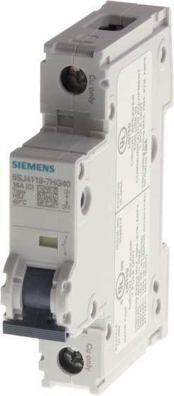 Immagine prodotto Siemens SIEM 5SJ4105-7HG40 Controllo automatico incorporato C 0,5A 1p 15kA
