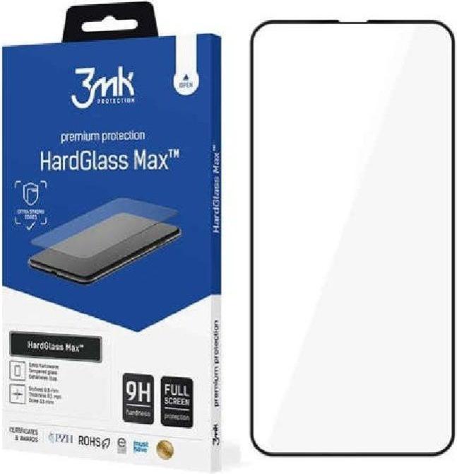 Image du produit 3MK HardGlass Max Lite for iPhone SE 2020 black frame (1 pièce(s), Apple iPhone 7)