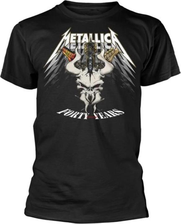 Immagine prodotto Metallica Maglietta Unisex Adulti Forty Years 40th Anniversary (XL)