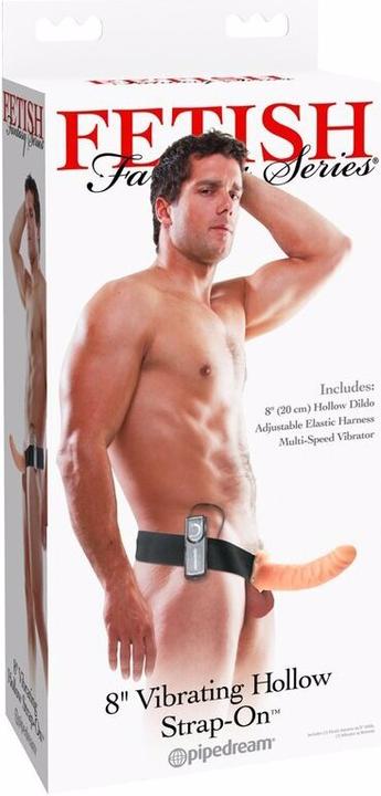 Pipedream Strap-On creux et vibrant