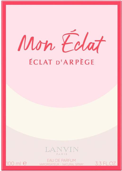 Actual product image Lanvin Mon Eclat D ÌArpege Eau de Parfum - 100ml (Eau de parfum, 100 ml)
