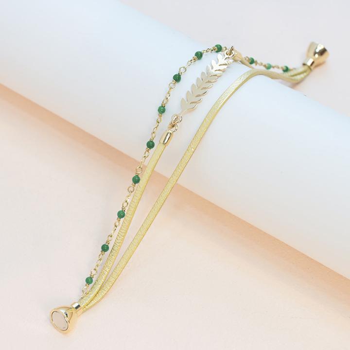 Actual product image Flowers Forzoé Serendi (17 cm, Brass Plaqué Or)