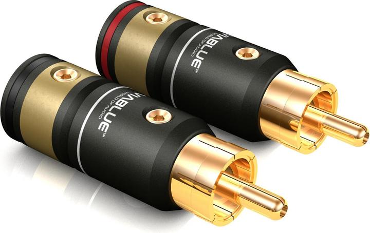 Image du produit ViaBlue NF-S1 ZILVEREN QUATTRO RCA CABLE (Stereo versie) 1 mètre (1 m)