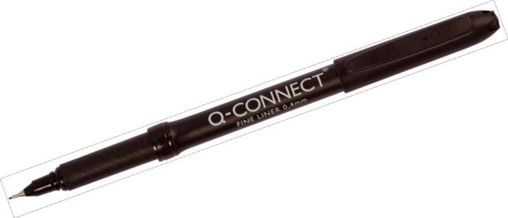 Productafbeelding Q-Connect Fineliner (Zwart, 10 x)
