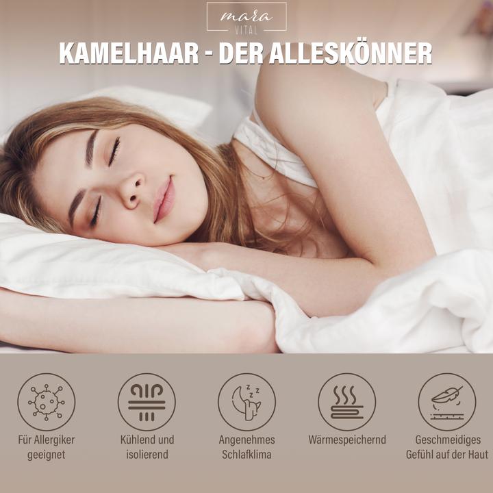 Produktbild Mara Vital Kamelhaardecke (200 x 210 cm)