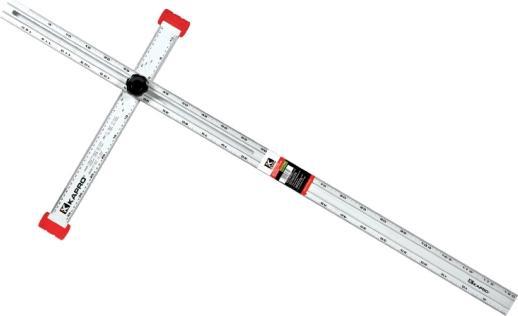 Actual product image Kapro Adjustable T-shaped ruler 120 cm (M, Toll)