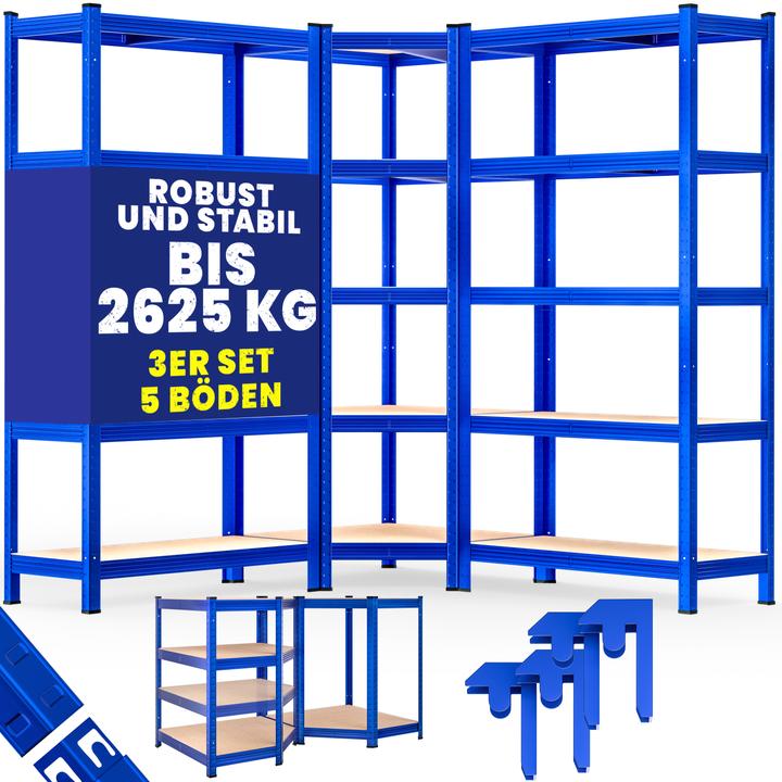 Image du produit Monzana Étagère lourde Étagère d'angle