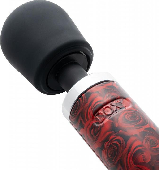 Actual product image Doxy The Cast Wall Massager Rose Pattern