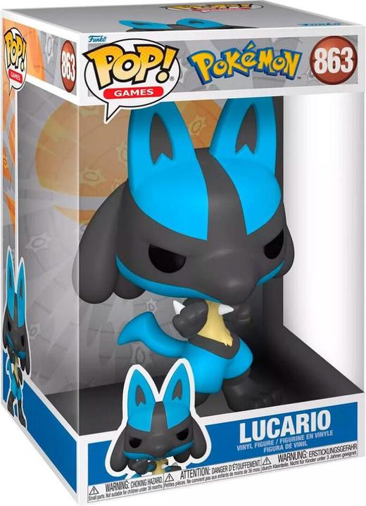 Actual product image Funko POKEMON - POP JUMBO 10" N° XX - Lucario