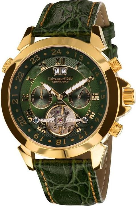 Actual product image Calvaneo 1583 Astonia Luxury Britannic Gold Automatic (44 mm)