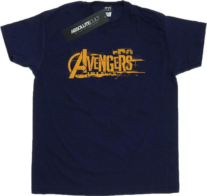 Produktbild Avengers Infinity War Orange Logo TShirt (S)