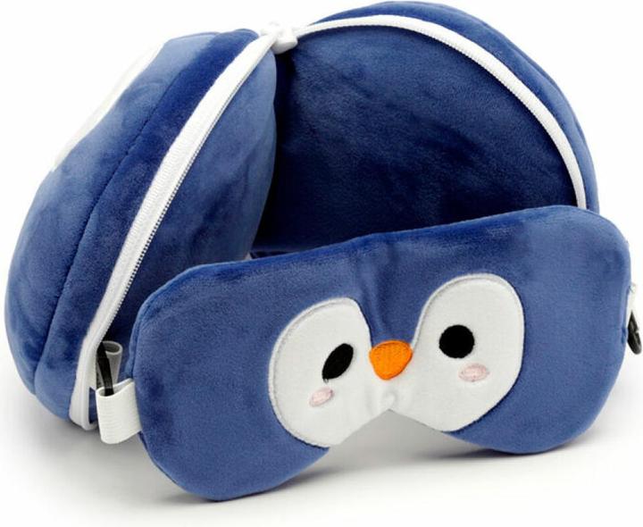 Produktbild Puckator Relaxeazzz Plüsch Pinguin (Kopf- & Nackenkissen)