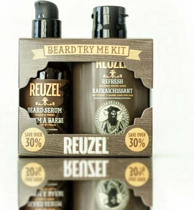 Image du produit Reuzel Beard Try Me Kit Beard Care Set - Beard Oil & No Rinse Beard Wash (130 ml)