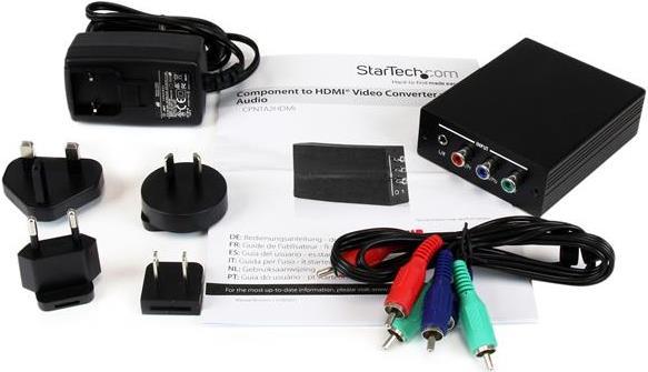 Actual product image StarTech .com Component YPbPr and YCbCr to HDMI Video Converter with Audio (Video Switch)