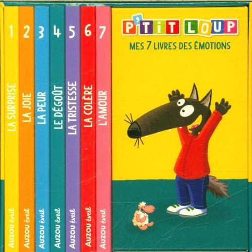 Produktbild Auzou France Bibliothèque P'tit Loup : mes 7 livres des émotions (Französisch, Lallemand Orianne, Thuillier Eléonore, 2024)