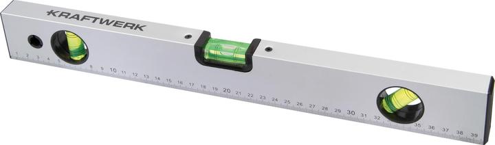 Kraftwerk Alu-Hohlprofil-Wasserwaage Libellen (40 cm)
