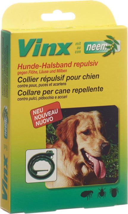 Image du produit Vinx Collier pour chien aux herbes organiques de Neem 72cm (Chien, 440 ml)