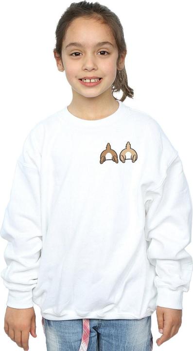 Immagine prodotto Disney Chip N Dale Backside Breast Print Felpa Ragazze (152, 158)