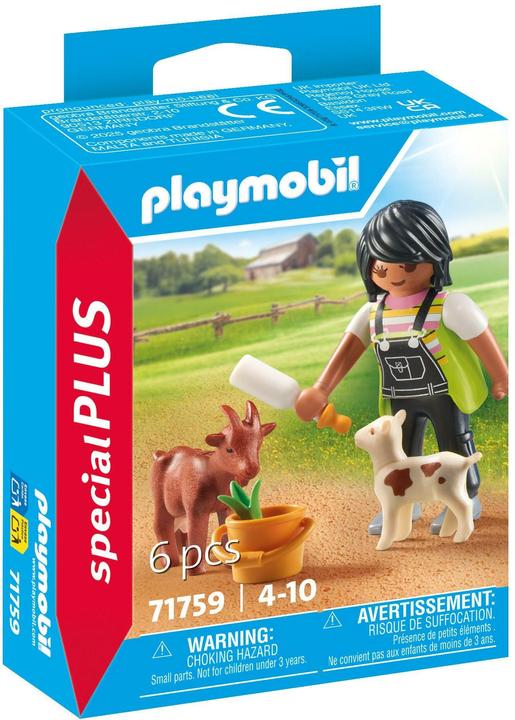 Playmobil 71759 Frau mit Ziegen (71759, Playmobil Special Plus)