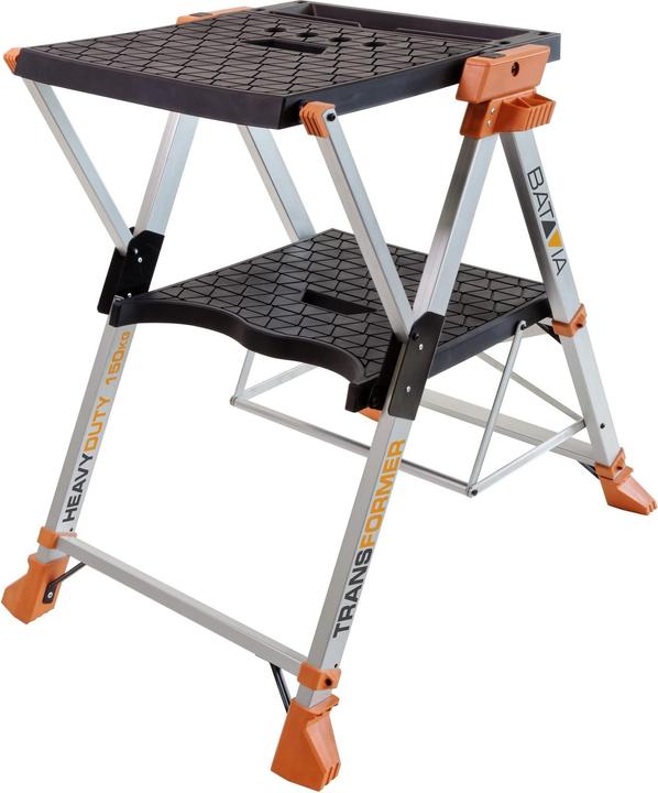 Actual product image Batavia 4-in-1 Workbench & Step Ladder Transformer (70 cm, 16 cm)