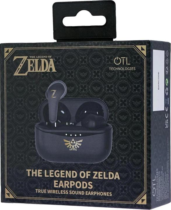 Immagine prodotto OTL Auricolari Nintendo Zelda True Wireless (Nessuna soppressione del rumore, 6 h, Senza fili)