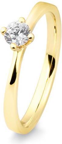 Actual product image Breuning RING - 4-piece prong setting (57, 585/14 K Gold)